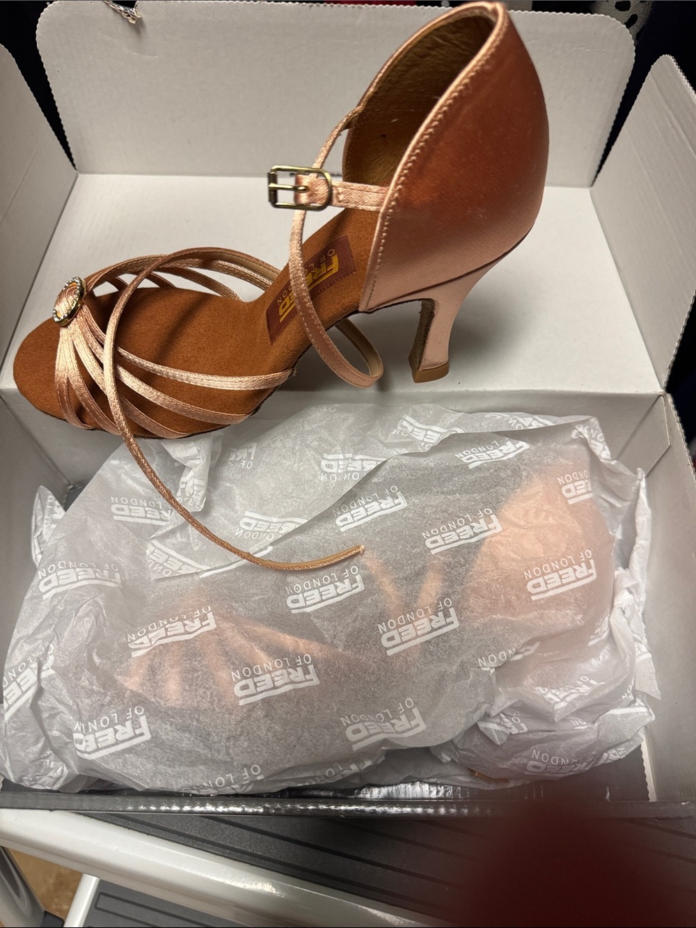 Rhythm/Latin shoes, brand new. Freed brand, size UK 4